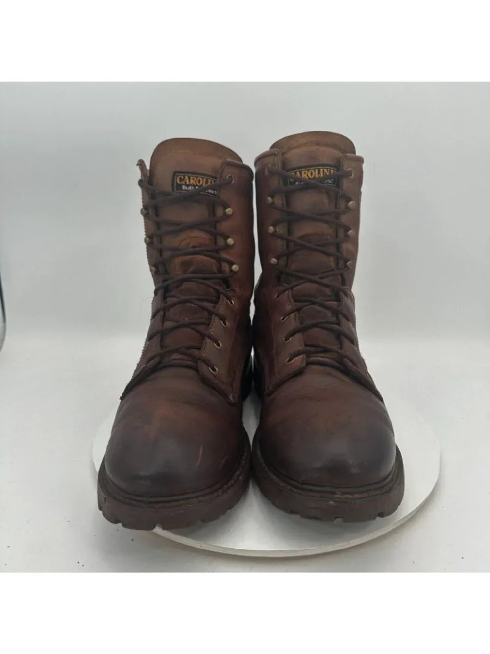 Carolina Men Size 13 Brown Leather 8